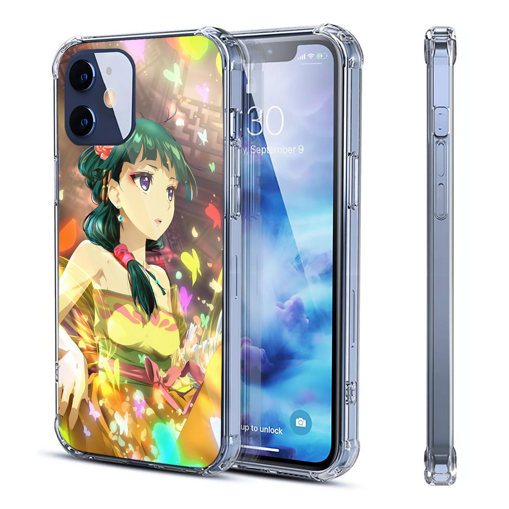 （画像用） 薬屋のひとりごと The Apothecary Diaries 【iPhone 12シリーズ対応】透明スマホケース（クリアソフトケース）